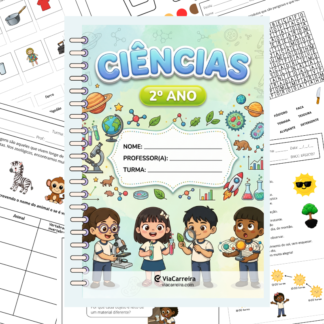 Capa do caderno de Ciências 2º ano