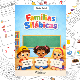 Atividades Famílias Silábicas para Alfabetização Infantil