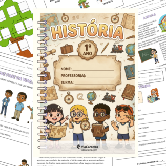 Caderno de Atividades de História 1º Ano – BNCC Completo