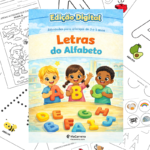 Capa da Apostila Letras do Alfabeto