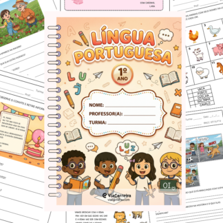 Capa de Português 1º ano