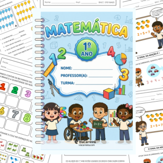 Caderno de Atividades de Matemática 1º Ano – BNCC Completo