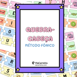 Capa do quebra-cabeça fônico