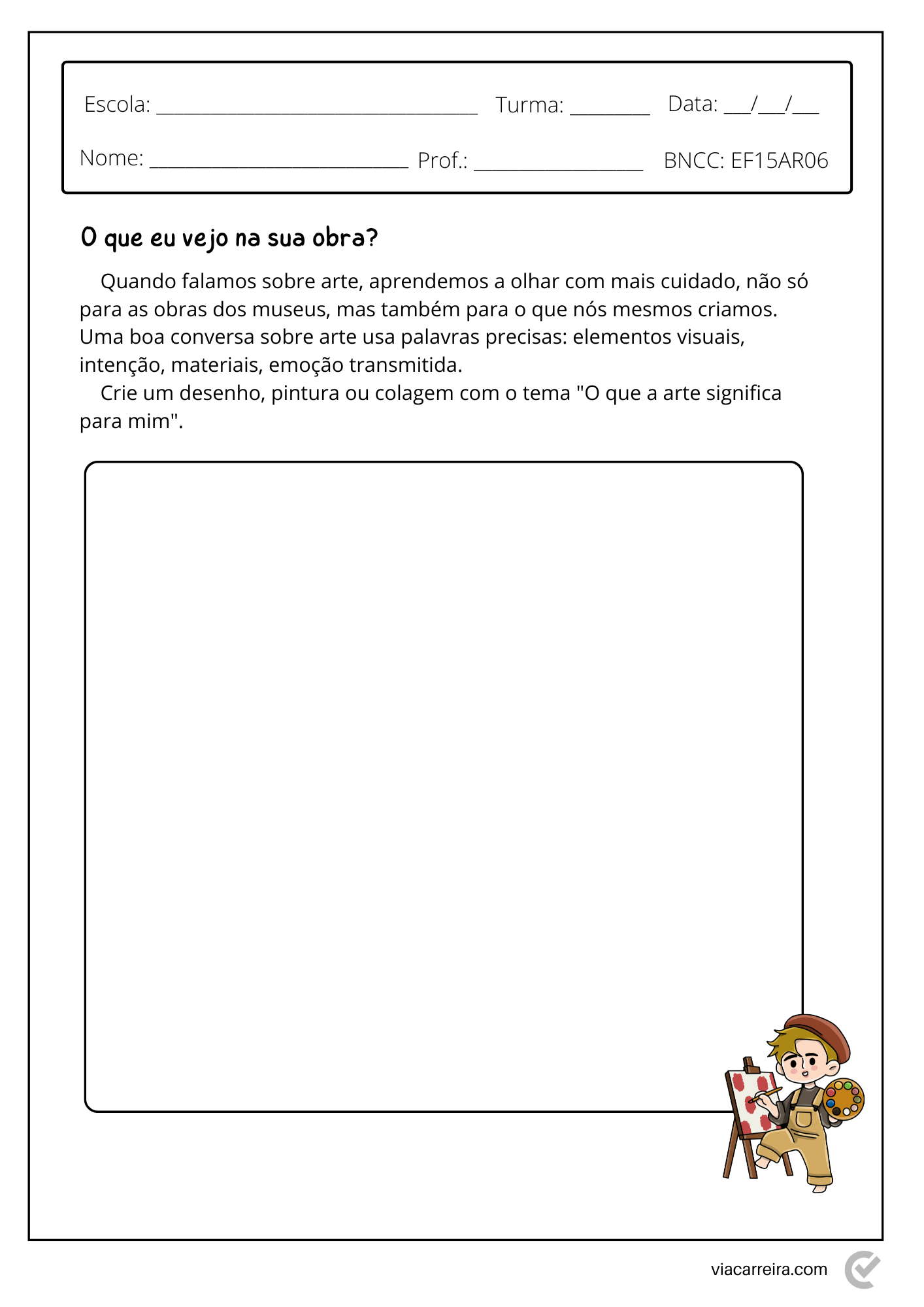 Caderno de Atividades de Artes 5º Ano BNCC Completo - Imagem 5