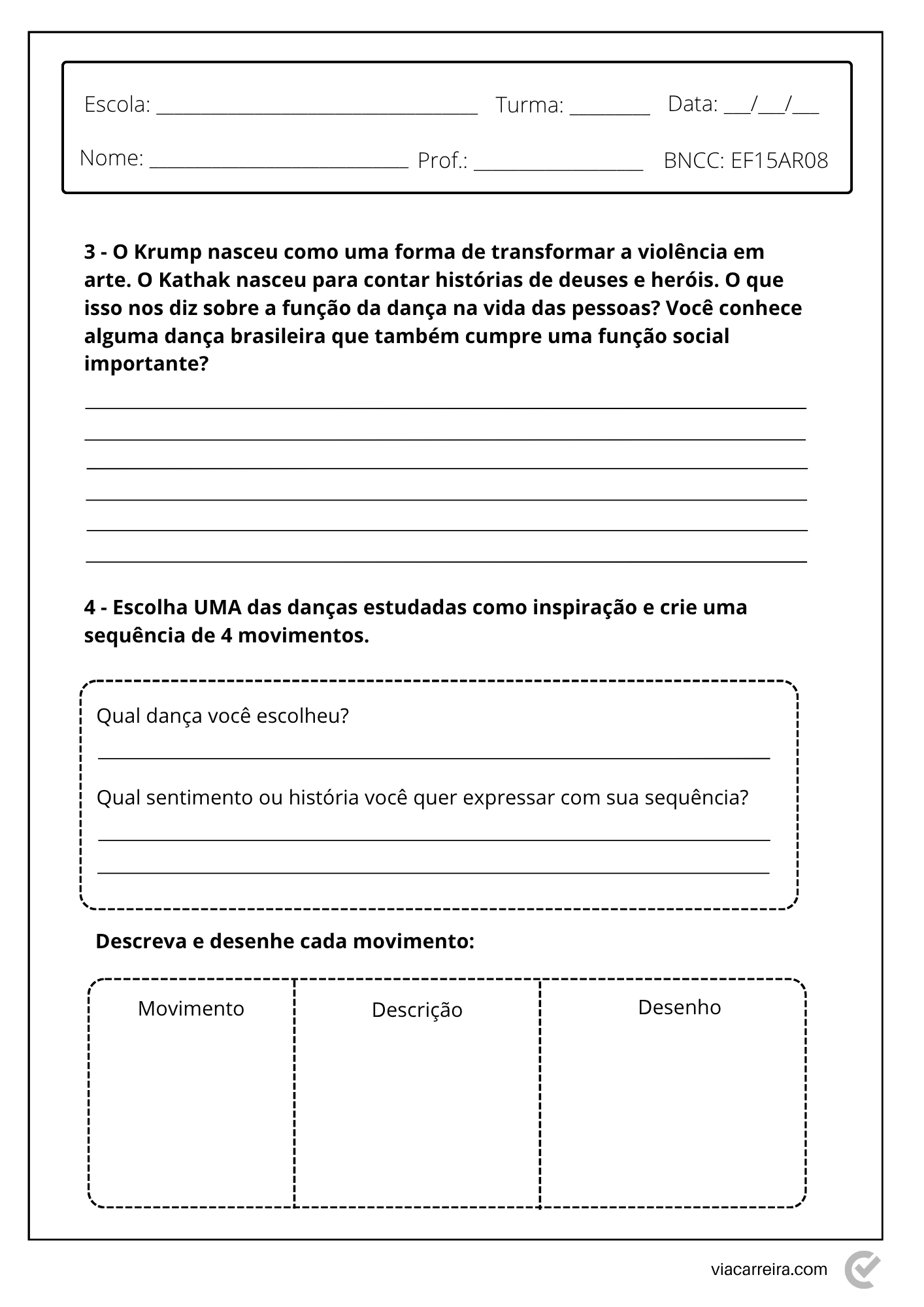 Caderno de Atividades de Artes 5º Ano BNCC Completo - Imagem 7