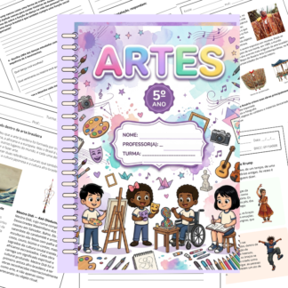 Caderno de Atividades de Artes 5º Ano BNCC Completo