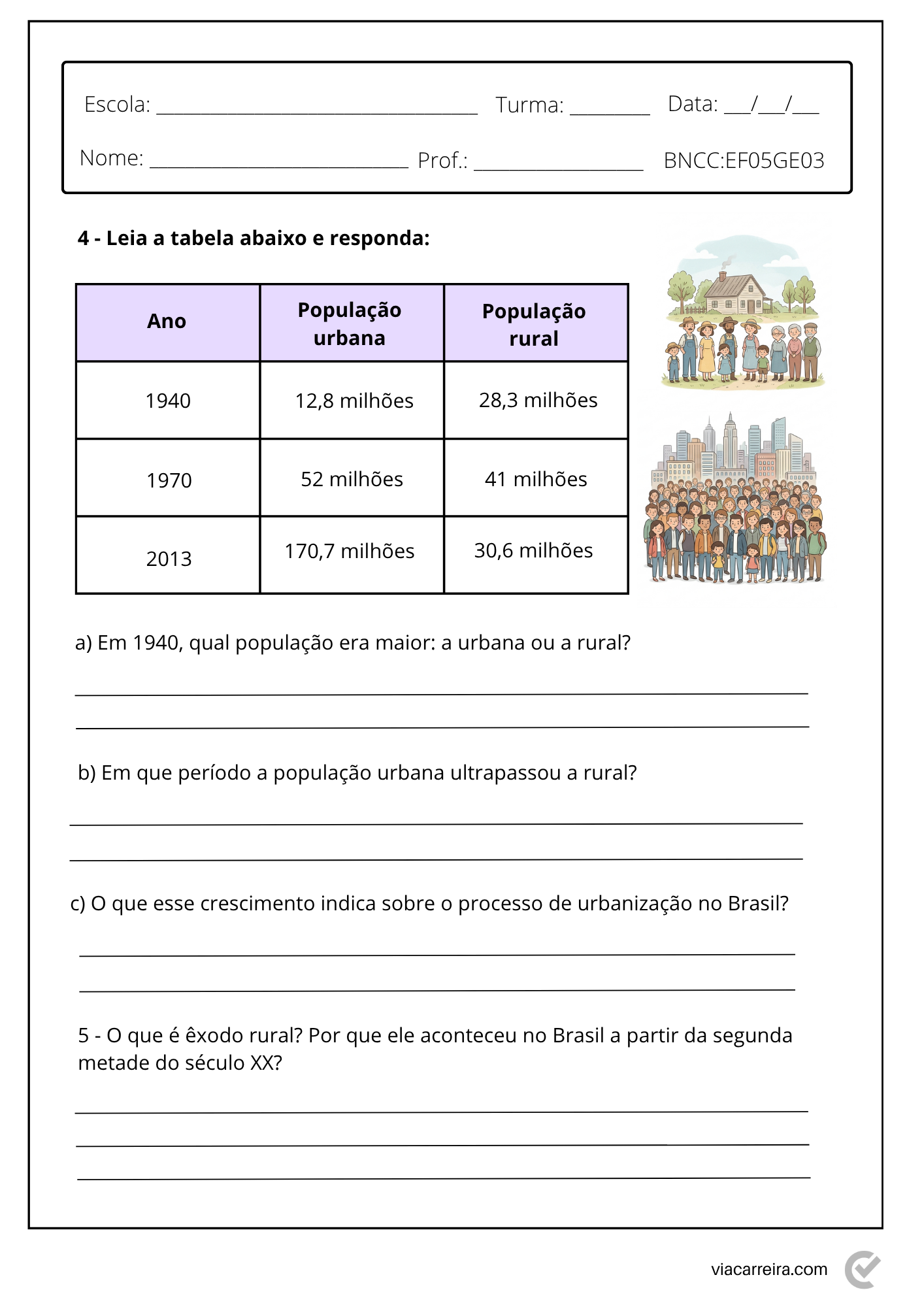 Caderno de Atividades de Geografia 5º Ano – BNCC Completo - Imagem 3