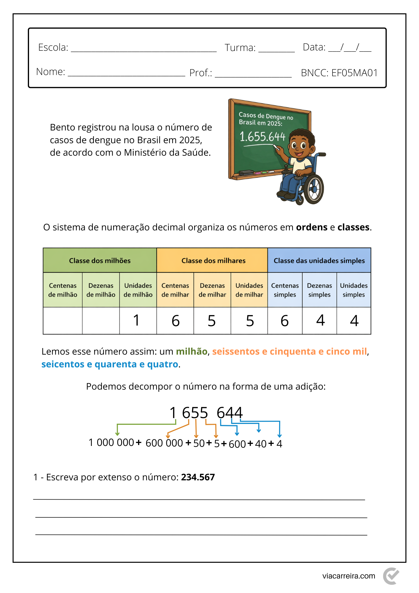 Caderno de Atividades de Matemática 5º Ano – BNCC Completo - Imagem 2