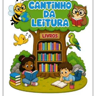 Painel Cantinho da Leitura para Imprimir
